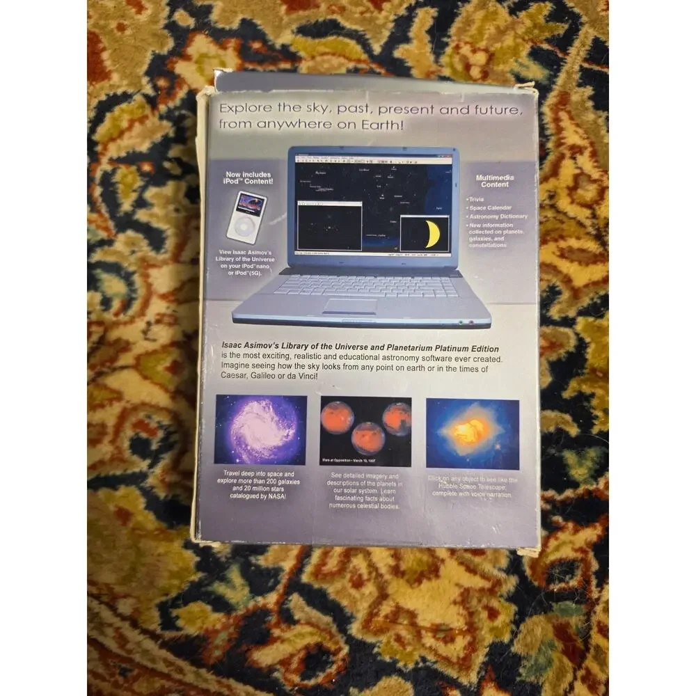 Isaac Asimov’s Planetarium Platinum Edition DVD-ROM PC Mac